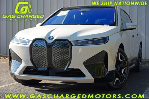 White 2022 BMW iX xDrive50 w/ Premium & Luxury Package for sale in Marietta, GA