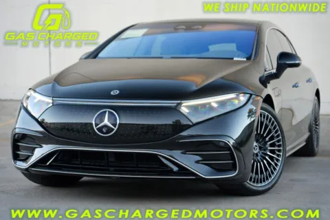 Black 2022 Mercedes-Benz EQS 580 w/ Exclusive Trim Package for sale in Marietta, GA