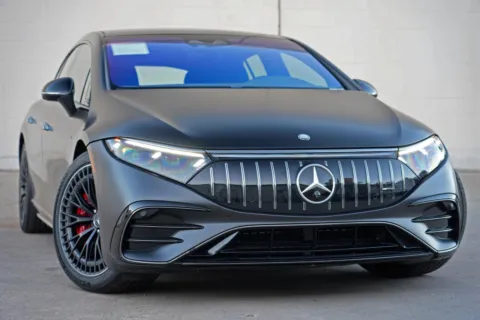 Another view of 2024 Mercedes-Benz EQS AMG EQS w/ Exclusive Trim & Night Packages for sale in Marietta, GA at Gas Charged Motors