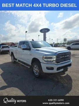 White 2024 Ram 2500 Laramie for sale in Independence, KS