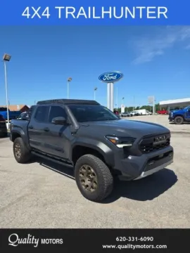 Gray 2024 Toyota Tacoma Hybrid Trailhunter for sale in Independence, KS