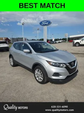 Silver 2021 Nissan Rogue Sport S for sale in Independence, KS