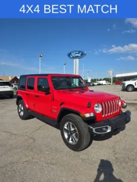 Red 2023 Jeep Wrangler Sahara for sale in Independence, KS