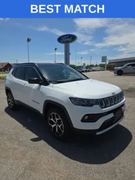 White 2026 Jeep Compass Limited for sale in Independence, KS