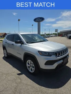 Silver 2025 Jeep Compass Sport for sale in Independence, KS