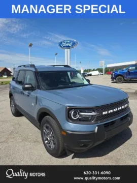 Gray 2025 Ford Bronco Sport Big Bend for sale in Independence, KS