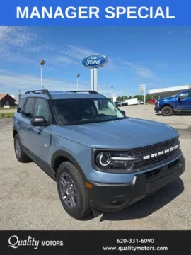 Gray 2025 Ford Bronco Sport Big Bend for sale in Independence, KS