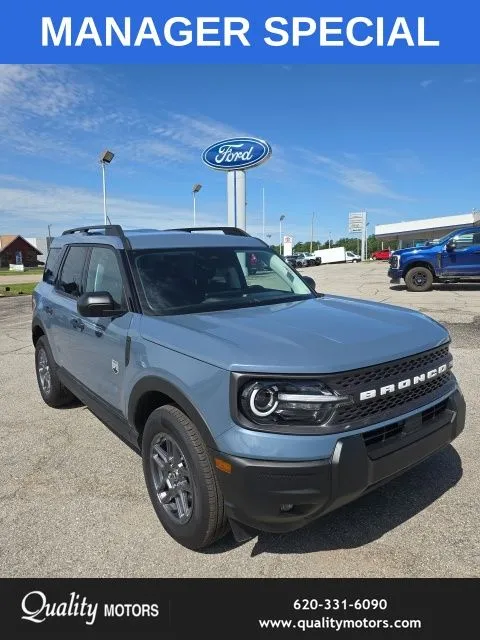 Gray 2025 Ford Bronco Sport Big Bend for sale in Independence, KS