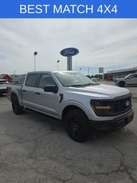 Silver 2024 Ford F-150 STX for sale in Independence, KS