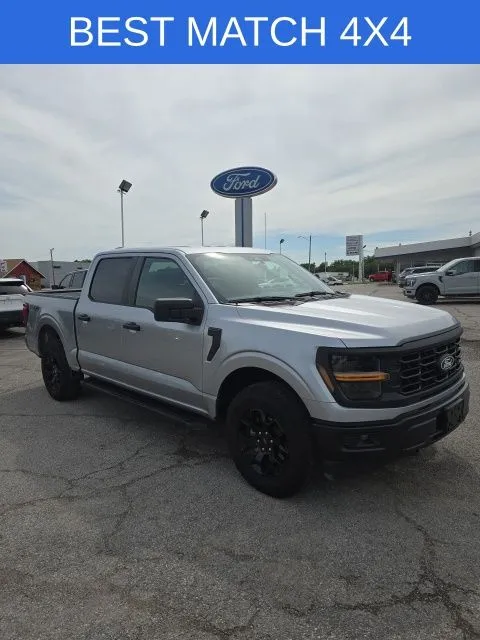 Silver 2024 Ford F-150 STX for sale in Independence, KS