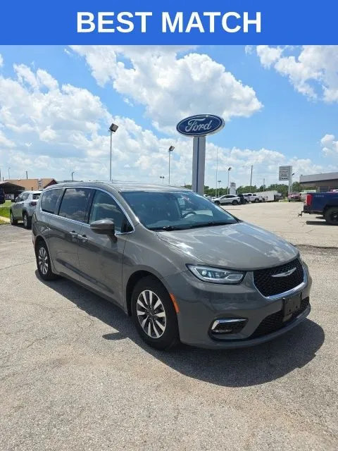 Gray 2023 Chrysler Pacifica Hybrid Touring L for sale in Independence, KS