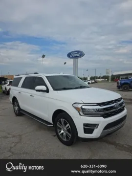 White 2022 Ford Expedition Max Limited for sale in Independence, KS