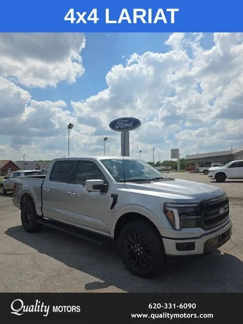 Silver 2026 Ford F-150 Lariat for sale in Independence, KS