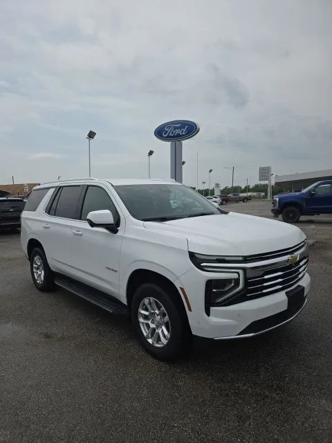 White 2025 Chevrolet Tahoe LT for sale in Independence, KS