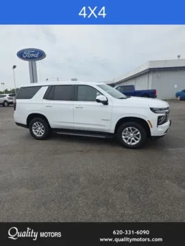 Photos of 2025 Chevrolet Tahoe LT for sale in Independence, KS at Quality Motors Ford
