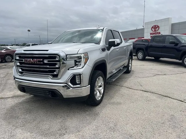 Silver 2021 GMC Sierra 1500 SLT for sale in Independence, KS