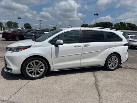Another view of 2023 Toyota Sienna Platinum for sale in Independence, KS at Quality Motors Ford