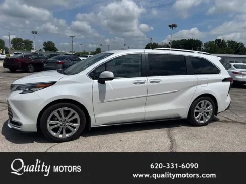 Another view of 2023 Toyota Sienna Platinum for sale in Independence, KS at Quality Motors Ford