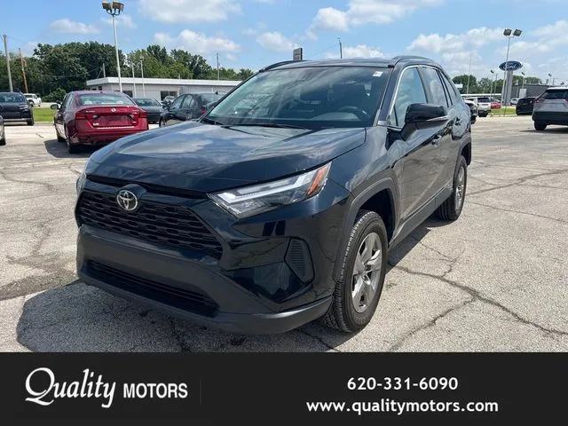 Black 2024 Toyota RAV4 XLE for sale in Independence, KS