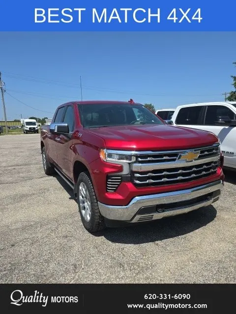 Red 2025 Chevrolet Silverado 1500 LTZ for sale in Independence, KS