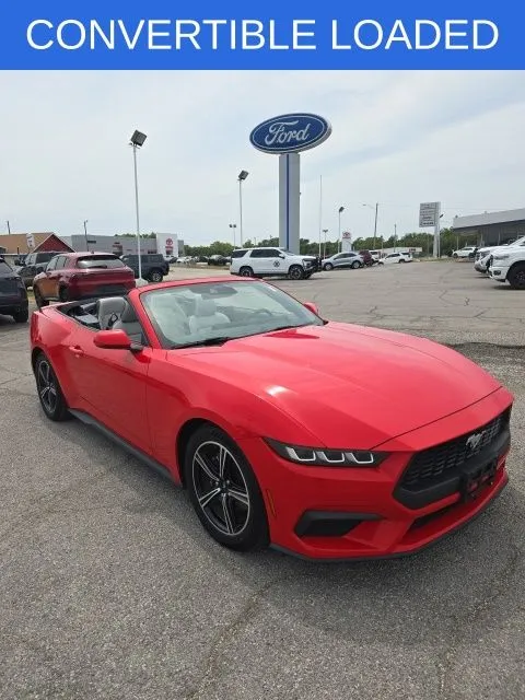 Red 2024 Ford Mustang EcoBoost Premium for sale in Independence, KS