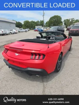 Another view of 2024 Ford Mustang EcoBoost Premium for sale in Independence, KS at Quality Motors Ford