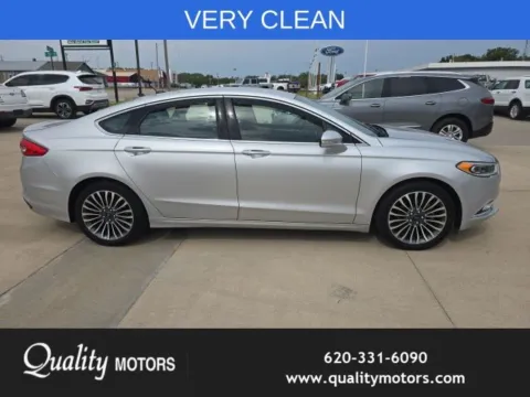 Photos of 2017 Ford Fusion Titanium for sale in Independence, KS at Quality Motors Ford