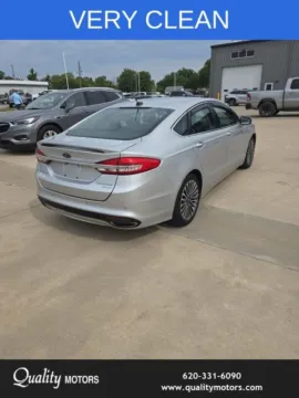 Another view of 2017 Ford Fusion Titanium for sale in Independence, KS at Quality Motors Ford
