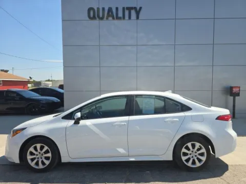 White 2025 Toyota Corolla LE for sale in Independence, KS