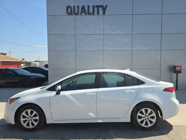 White 2025 Toyota Corolla LE for sale in Independence, KS