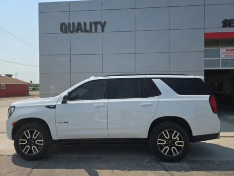 White 2024 GMC Yukon AT4 for sale in Independence, KS