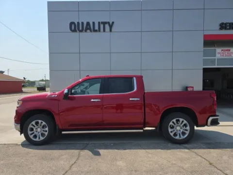 Red 2025 Chevrolet Silverado 1500 LTZ for sale in Independence, KS