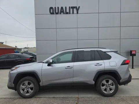 Silver 2025 Toyota RAV4 XLE for sale in Independence, KS