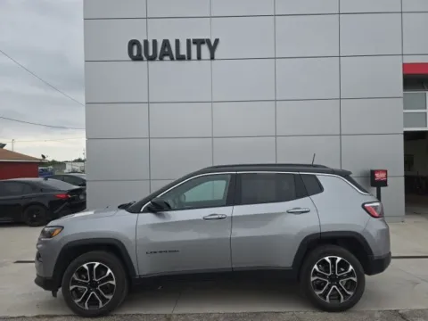 Silver 2023 Jeep Compass Limited for sale in Independence, KS