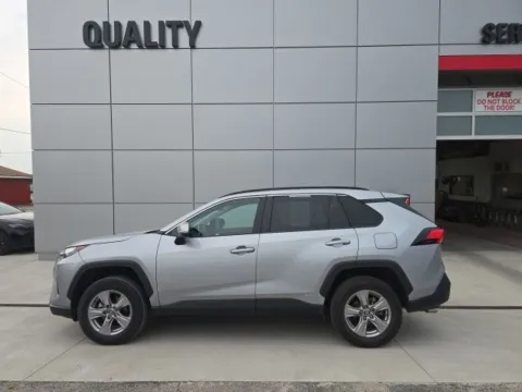 Silver 2025 Toyota RAV4 Hybrid XLE for sale in Independence, KS