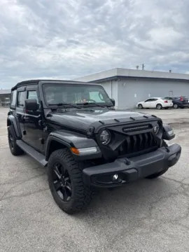 Black 2019 Jeep Wrangler Unlimited Sahara for sale in Independence, KS