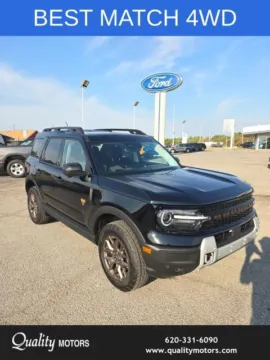 Black 2026 Ford Bronco Sport Badlands for sale in Independence, KS