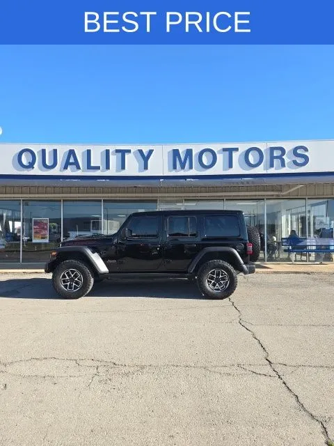 Black 2025 Jeep Wrangler Rubicon for sale in Independence, KS