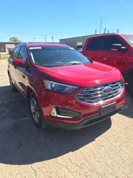 Red 2022 Ford Edge SEL for sale in Independence, KS
