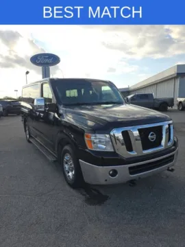 Black 2018 Nissan NV Passenger SL for sale in Independence, KS