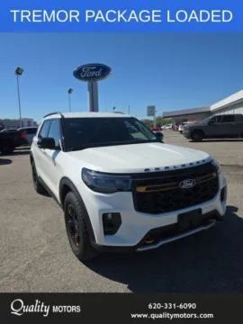 White 2027 Ford Explorer Tremor for sale in Independence, KS