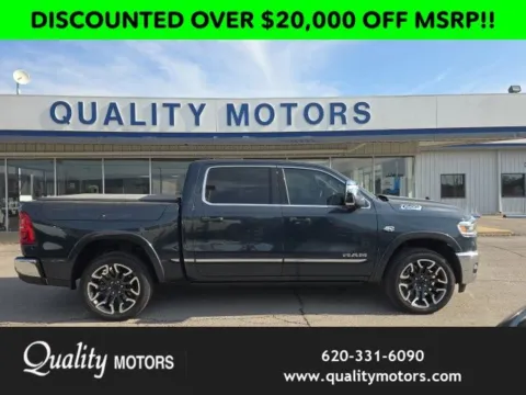 Blue 2026 Ram 1500 Limited for sale in Independence, KS