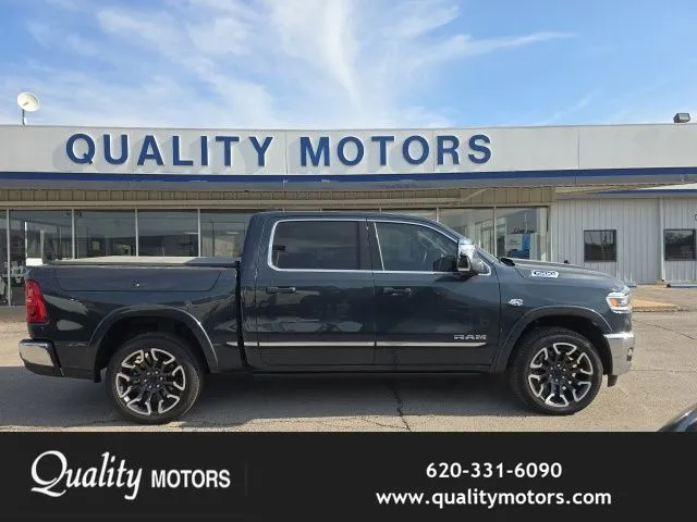 Blue 2026 Ram 1500 Limited for sale in Independence, KS