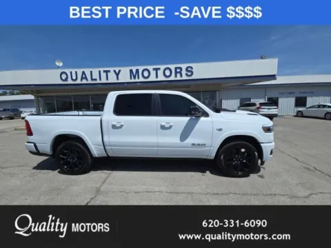 White 2026 Ram 1500 Laramie for sale in Independence, KS