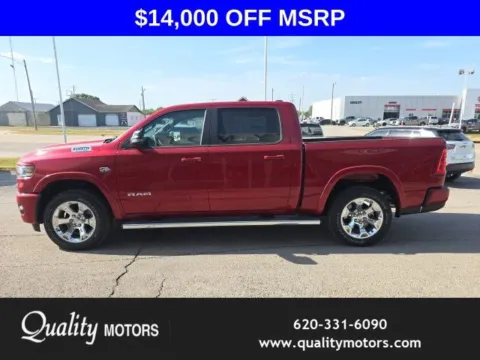 More photos of 2026 Ram 1500 Big Horn/Lone Star at Quality Motors of Independence CDJR, KS