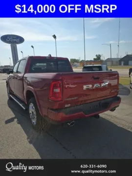 More photos of 2026 Ram 1500 Big Horn/Lone Star at Quality Motors of Independence CDJR, KS