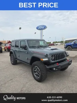 Blue 2026 Jeep Wrangler Rubicon for sale in Independence, KS