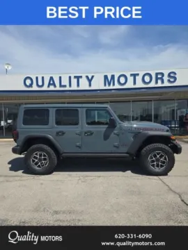 Blue 2026 Jeep Wrangler Rubicon for sale in Independence, KS