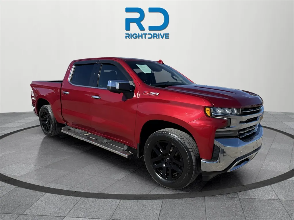 Red 2021 Chevrolet Silverado 1500 LTZ for sale in El Paso, TX