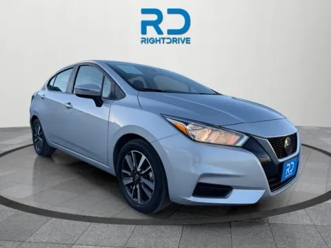 Silver 2021 Nissan Versa 1.6 SV for sale in El Paso, TX